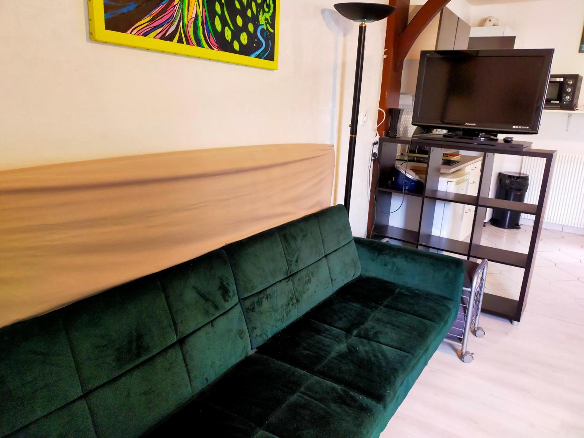 Studio En Rdc Avec Balcon Centre Vitre Eksteriør billede